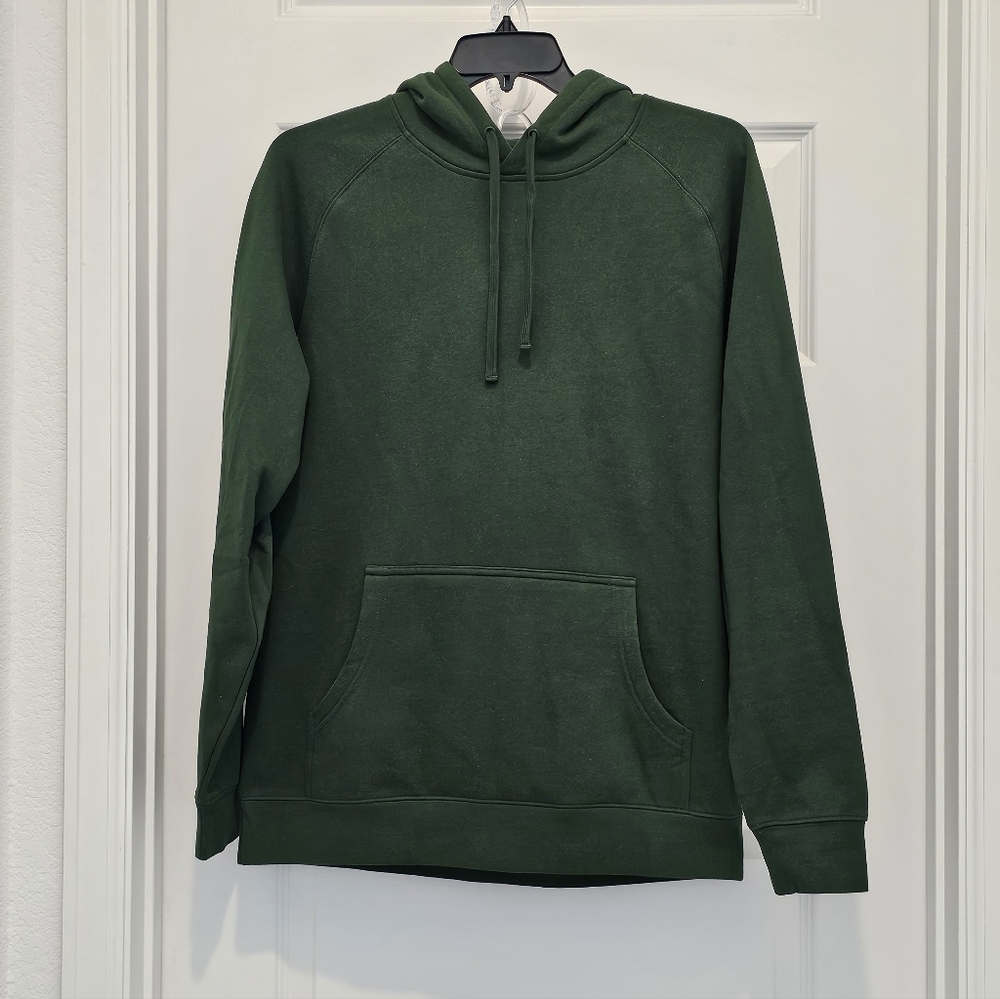 AS Colour Men's Green Hoodie with Dragonfly Design, EUC, Size Large